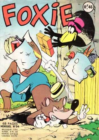 Scan de la Couverture Foxie n 94